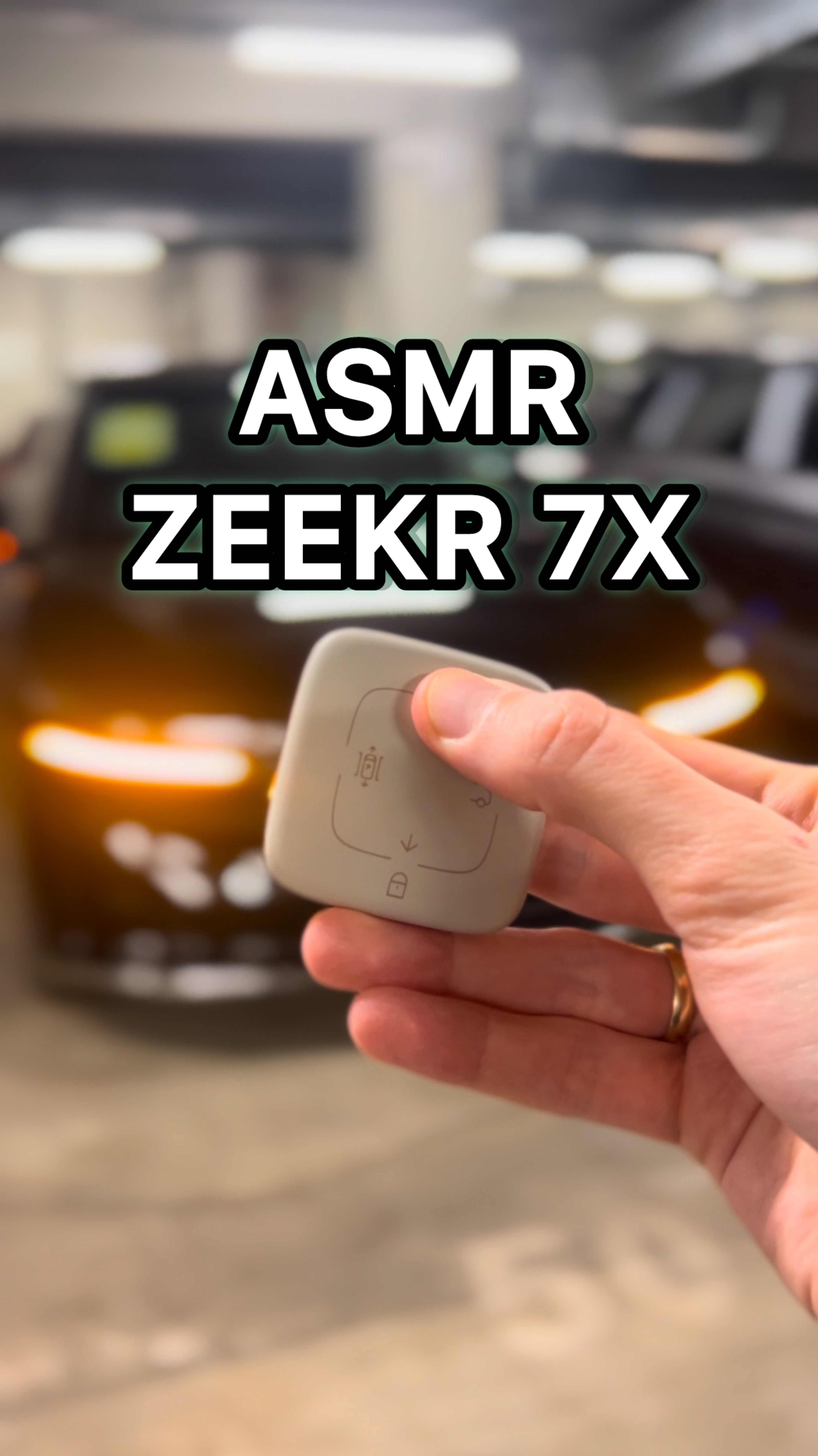 ASMR ZEEKR 7X #asmr #асмр #asmrzeekr