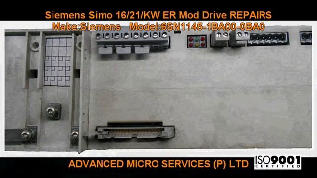 Siemens 6SN1145-1BA00-0BA0 Simo Drive Repairs @ Advanced Micro Services Pvt.Ltd