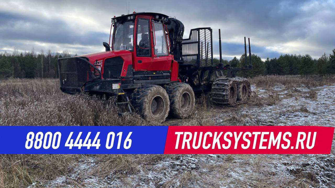 Отключение мочевины (AdBlue) на форвардере Komatsu 875