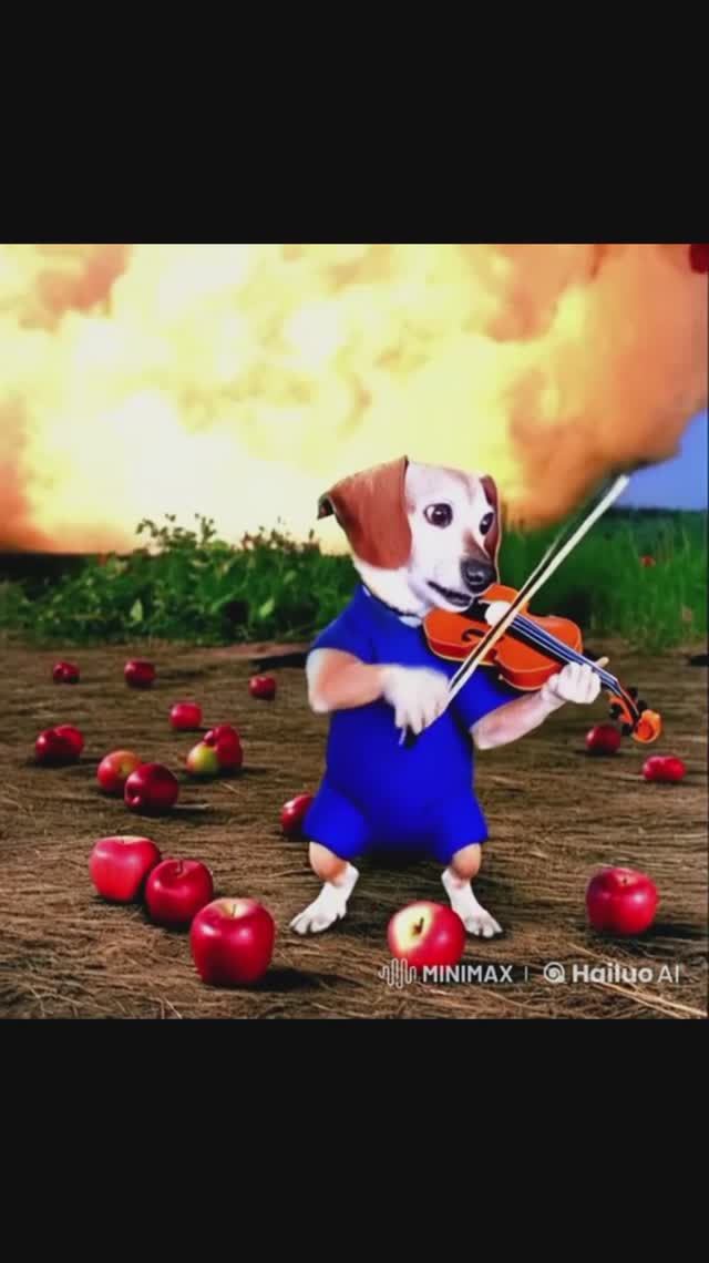 Нейросеть и щенок