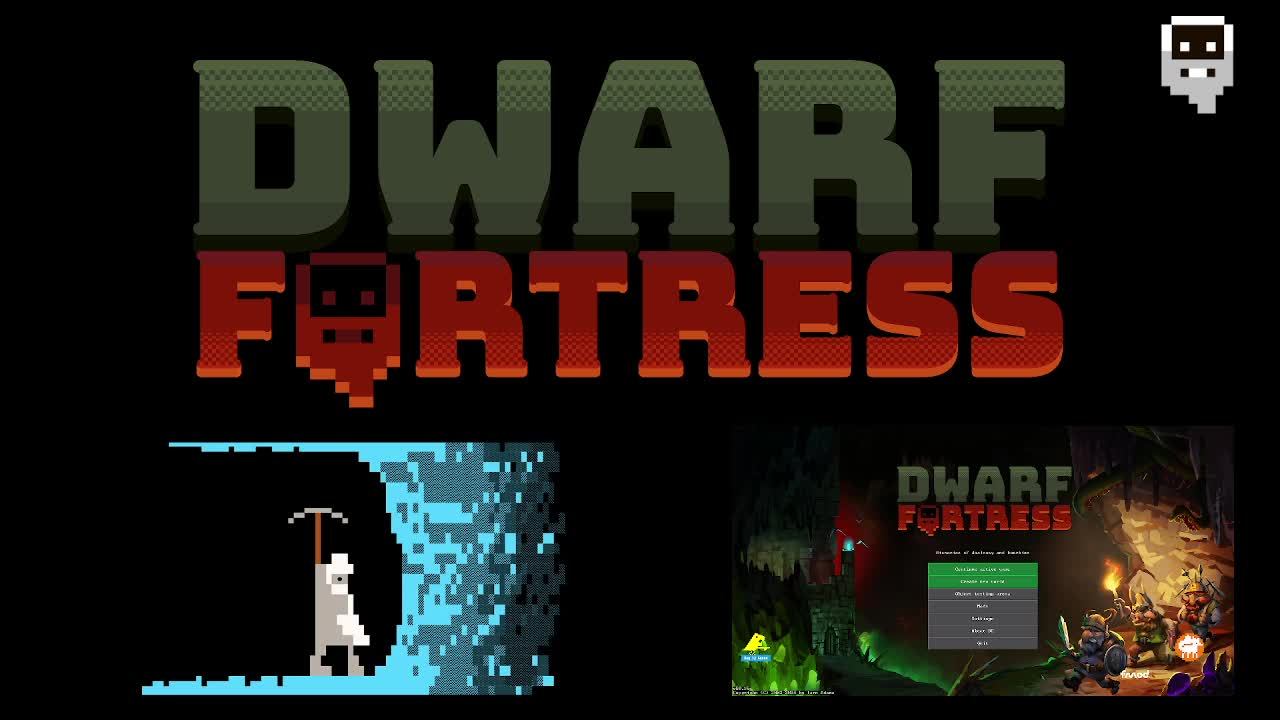 Высадка дварфов Dwarf Fortress