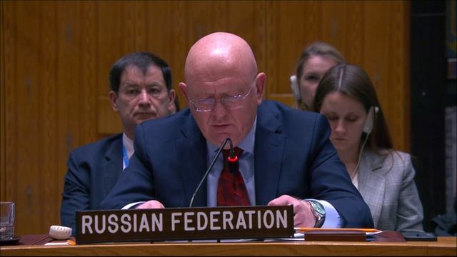 Statemenet by Permanent Representative Vassily Nebenzia at a UNSC Meeting on Ukraine