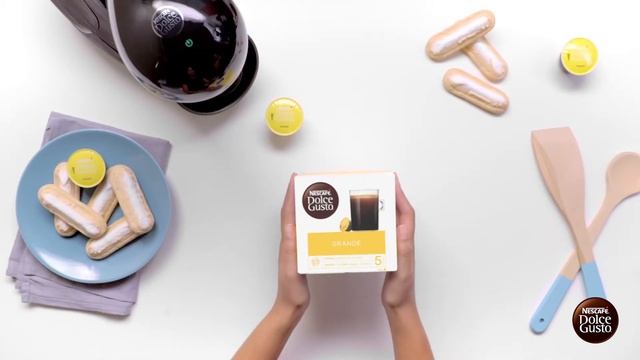 Recette café GRANDE et sa mousse caramélisée NESCAFÉ® Dolce Gusto®