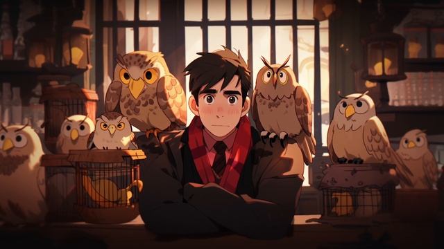 Harry Potter but in Ghibli