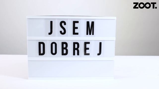 Světelný box na baterie BUTLERS | ZOOT
