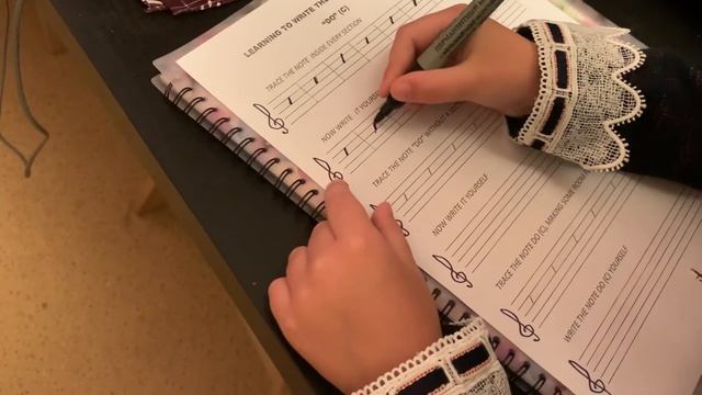Liza. Пропись ДО 2 октавы