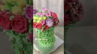 Вертикальный букет. 3Dторт#Vertical bouquet. 3Dcake #sorts