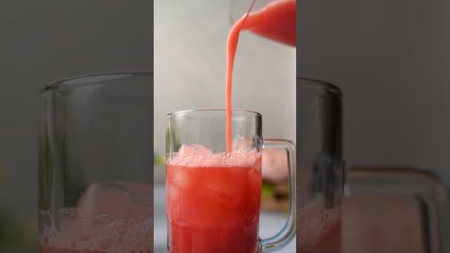 Watermelon Cooler with Masala Drops