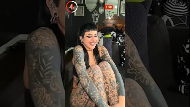 ДЕВУШКИ И ТАТУИРОВКИ - INKED GIRL TATTOO №  (18)