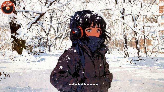 Nostalgic Winter Lofi in 1980s❄️ Tranquil Beats [ Study & Relax ] Лофи Музыка