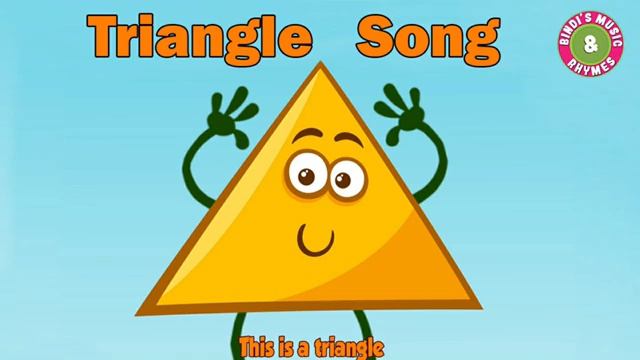 Triangle Song. Three sides, three corners