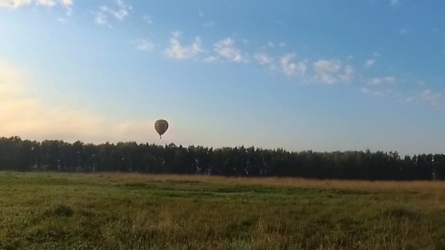 Осенний полёт над Истринским водохранилищем