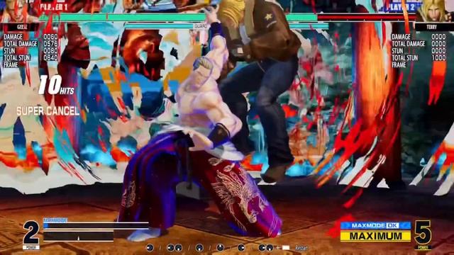 KOF XV - Geese Howard TOD Combo