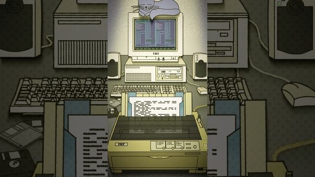 Vintage Dot Matrix Printer Device - Nostalgy Sounds - Episode5