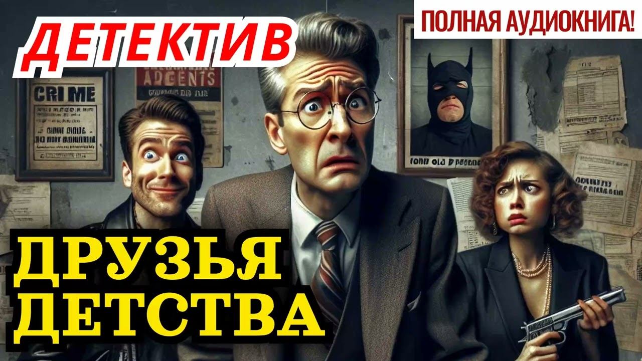 Детектив. Полная аудиокнига: Друзья Детства