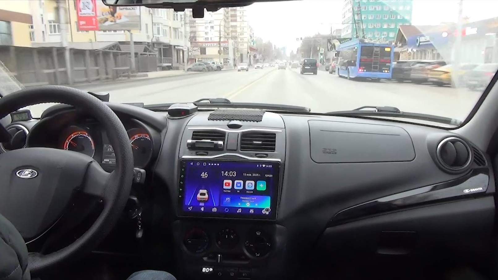 LADA GRANTA CROSS ЧАСТЬ 1 Разговор в дороге о машине спустя год эксплуатации