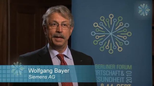 1.Berliner Forum Wirtschaft & Gesundheit 2010 Statement 2 Wolfgang Bayer Siemens AG 2.mp4
