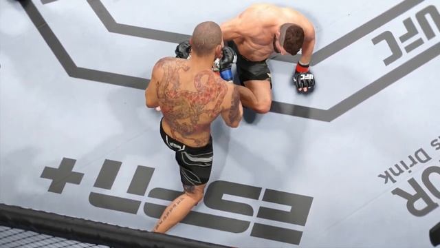 Jiri Prochazka vs Alex Pereira Full Fight - UFC 4 Simulation