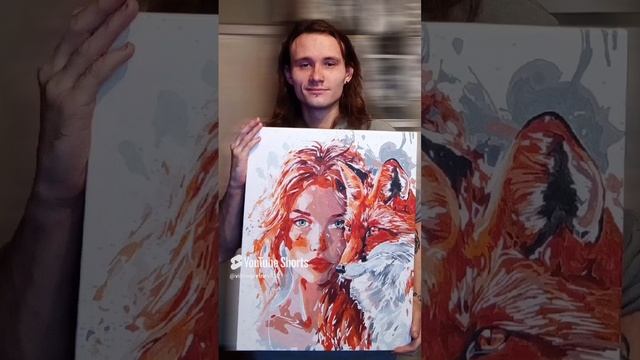 мое творчество картины по номерам🎨