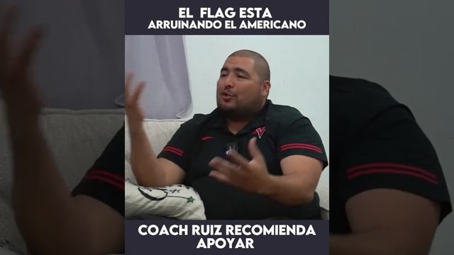 Flagg Arruina americano #shorts #coach #futbolamericano