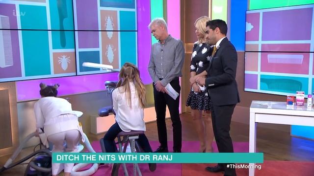 Removing Nits With a Hoover | This Morning