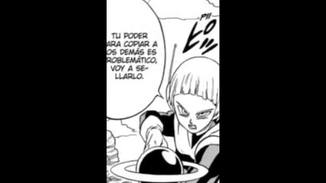 MEERUS MUERE I TE NARRO EL MANGA 63 DE DB SUPER