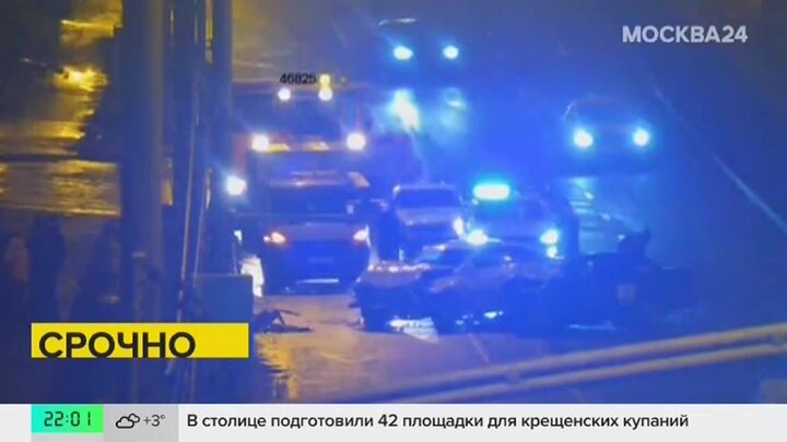 ДТП с участием двух автомобилей произошло на юге Москвы