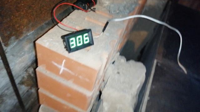 Тест на температуру в верхних слоях каменки от банной печи ООО "ГАРАНТ"