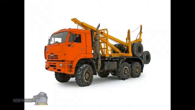 Trucks Timber Russian Kamaz 2015