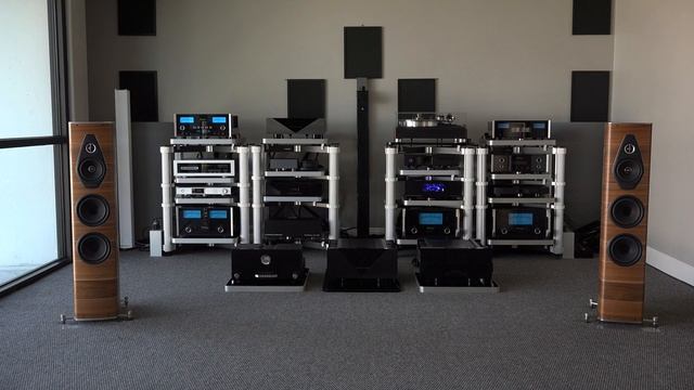 SONUS FABER OLYMPICA NOVA 3 SPEAKERS + MCINTOSH MA8900 + AURENDER A10 SERVER + SYNERGISTIC RESEARCH