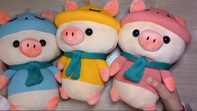 Мягкая игрушка "поросёнок".