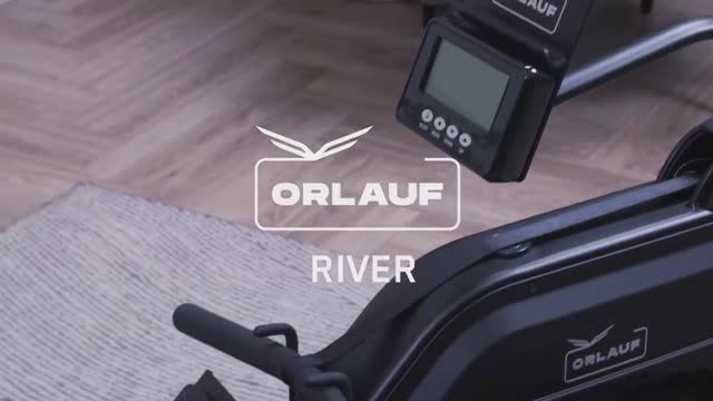 Orlauf River — гребной тренажер с инновационной водной системой нагрузки Fluid