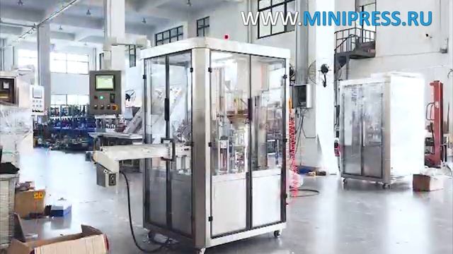 Автоматическая блистерная машина упаковки кофе с ароматизатором в алюминиевые капсулы FS-80 Minipre