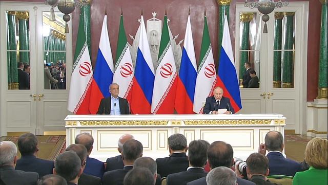 Россия и Иран подписали договор о стратегическом партнерстве