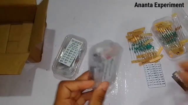 Electronic Components Unboxing | Resistor Kit Unboxing | @Ananta Experiment