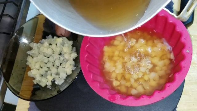 Желе из консервированного ананаса 17-01-2025