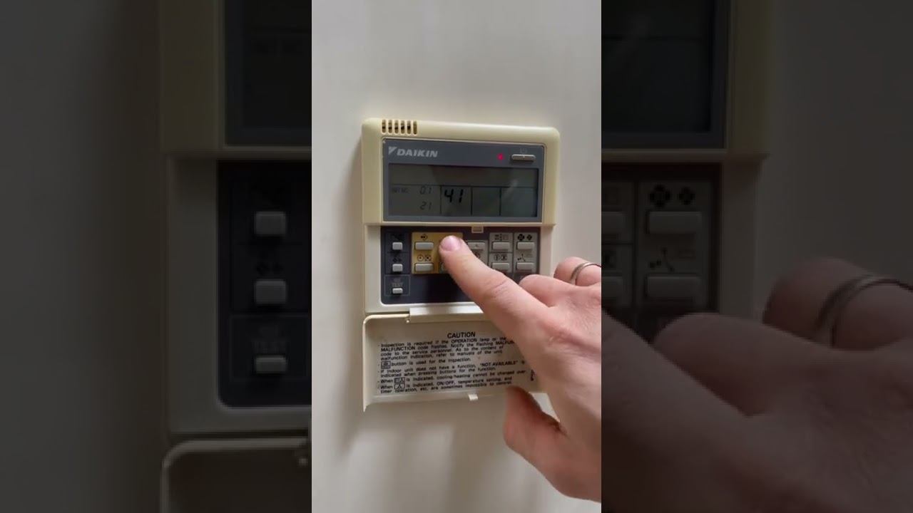 Пульт управления Daikin BRC1D52 температурные датчики (наличие фреона)