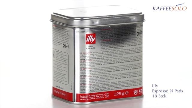 Illy Espresso N Pads 18 Stck.