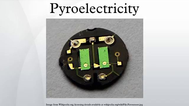 Pyroelectricity