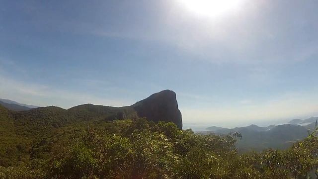 Subida Corcovado Ubatuba 3 Janeiro