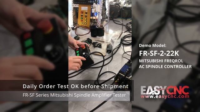 FR-SF Series Mitsubishi Spindle Amplifier Tester FR-SF-2-22K FREQROL AC SPINDLE CONTROLLER