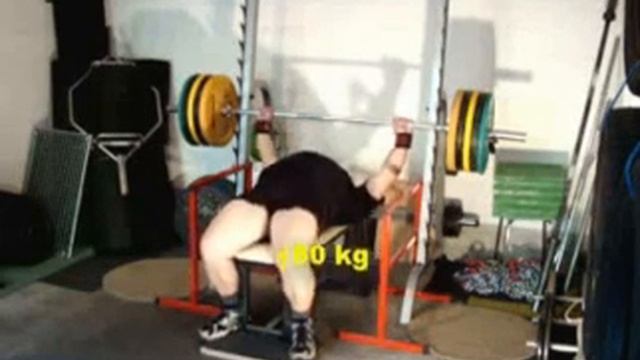 BENCH RAW 170 180 kg mai 09