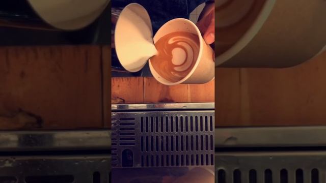 Best Latte art coffee ☕️ in bisha Saudi Arabia 🇸🇦 #Coffee #Barista