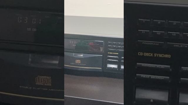 Pioneer PD-8700. You can’t beat a good Stable Platter CD player!