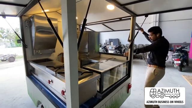Coffee Truck  fabricated by Azimuth Business on Wheels on 3 wheel auto