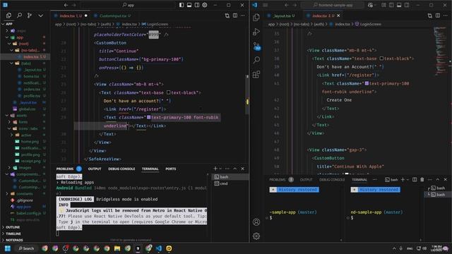 142 - Developing Login Screen