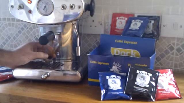 Dock italian espresso coffee pods ese e.s.e. ARABICA 100%
