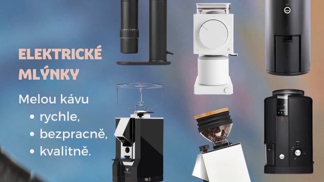 Domácí elektrické mlýnky na kávu | Lázeňská káva