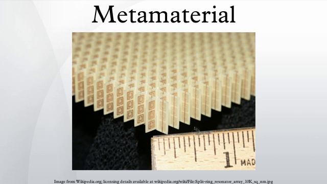 Metamaterial