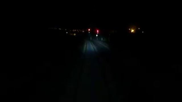 Видео из кабины машиниста, Туннель с редким освещением в Праге под Витковым
